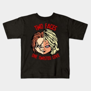 One Twisted Love - Chucky and Tiffany Kids T-Shirt
